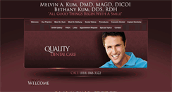 Desktop Screenshot of drmelvinkum.com